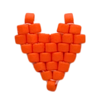 orange heart