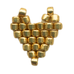 gold heart