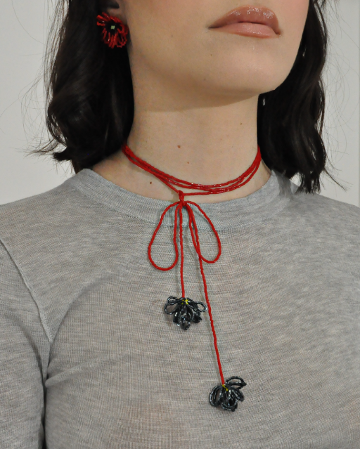 Collana lunga Wisteria