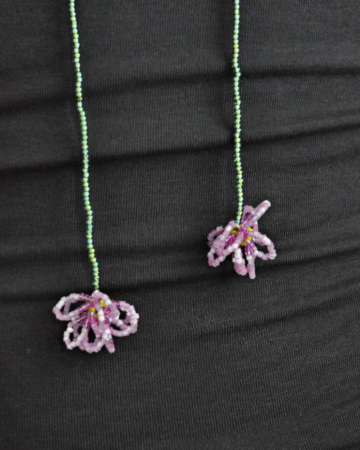 Collana lunga Wisteria