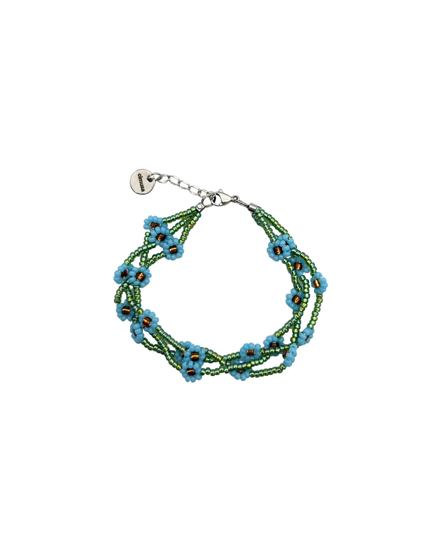 bracciale treccia fiordaliso
