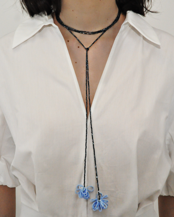 Collana lunga Wisteria